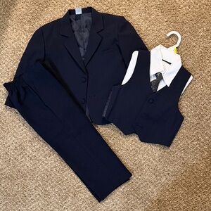Classic Navy Suit Set